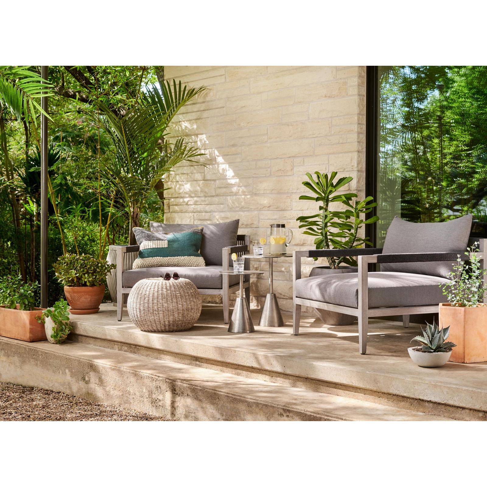 Four Hands Phoenix Outdoor Accent Stool