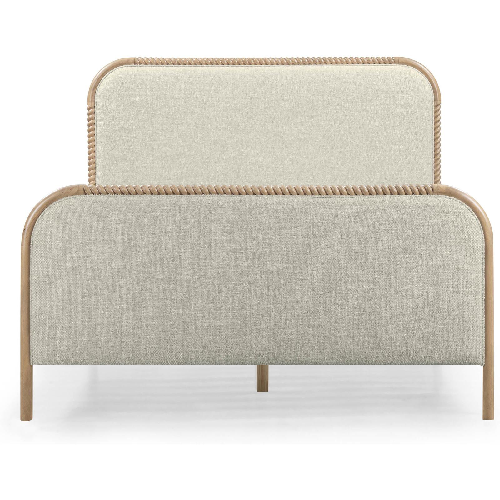 TOV Furniture Hatia Basketweave Panel Bed