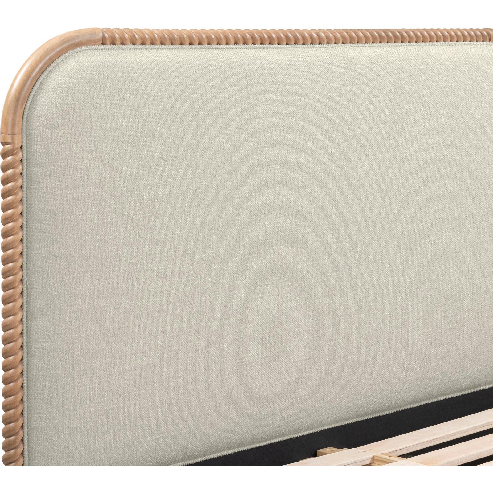 TOV Furniture Hatia Basketweave Panel Bed
