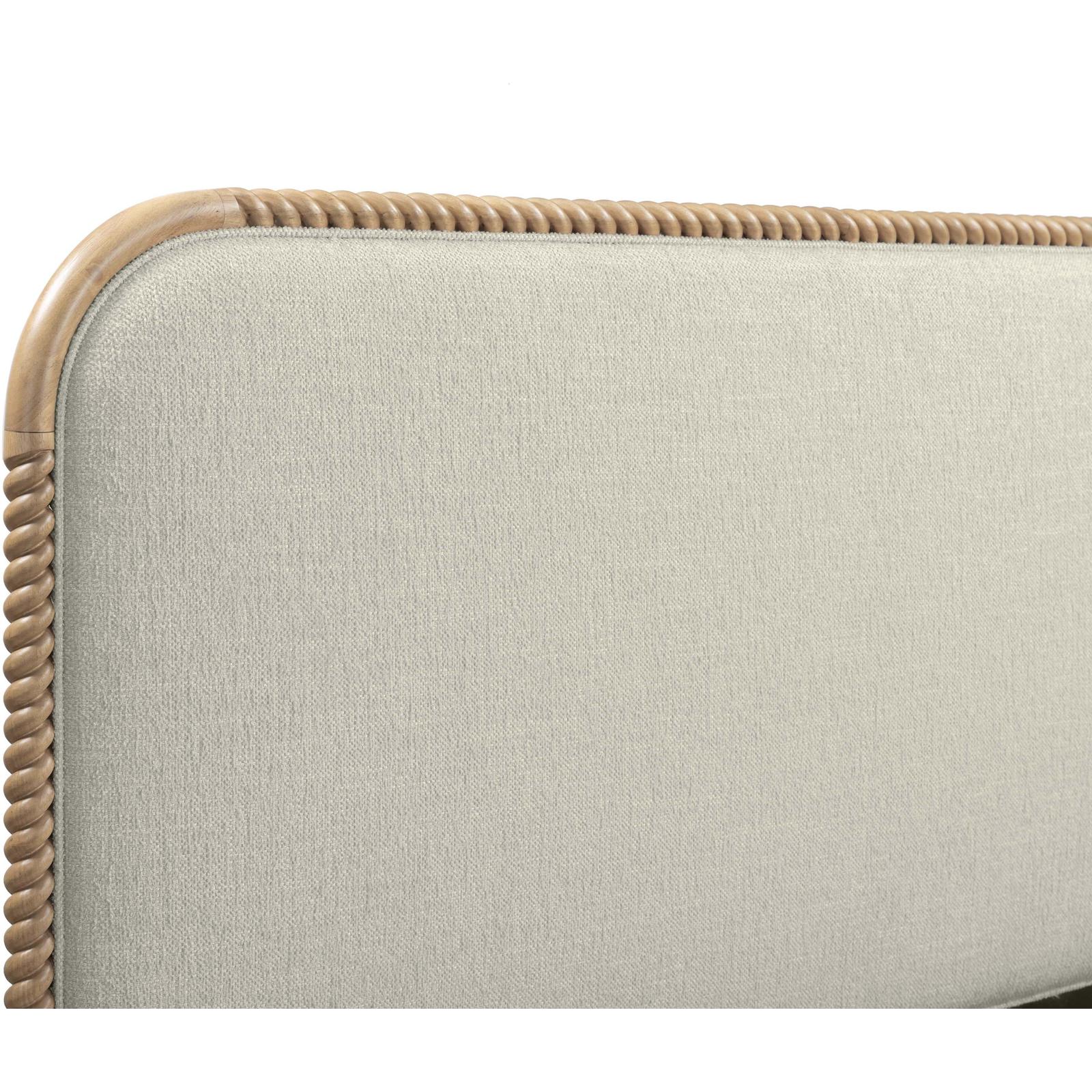 TOV Furniture Hatia Basketweave Panel Bed