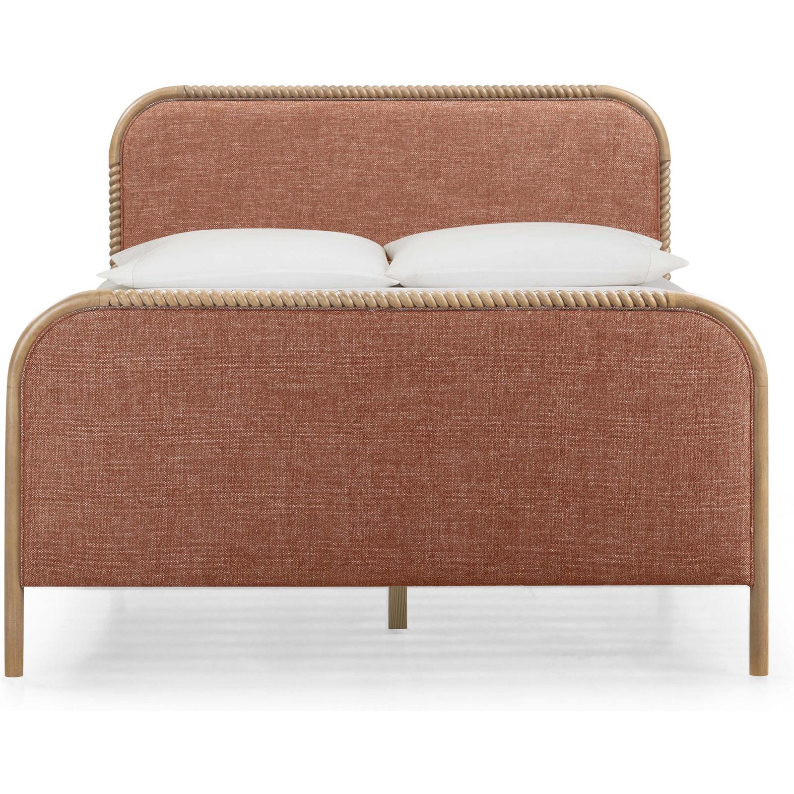 TOV Furniture Hatia Basketweave Panel Bed