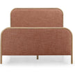 TOV Furniture Hatia Basketweave Panel Bed