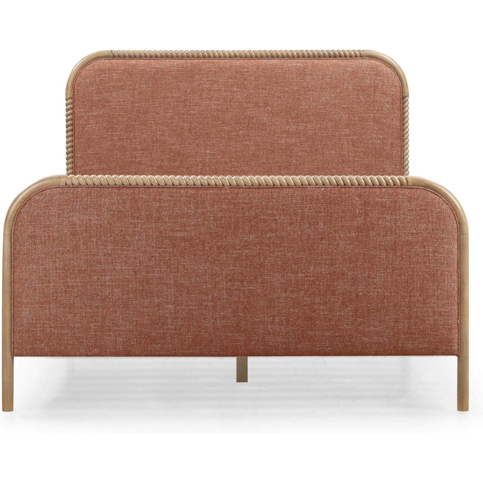 TOV Furniture Hatia Basketweave Panel Bed