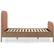 TOV Furniture Hatia Basketweave Panel Bed