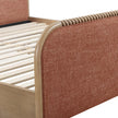 TOV Furniture Hatia Basketweave Panel Bed