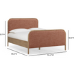 TOV Furniture Hatia Basketweave Panel Bed