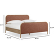 TOV Furniture Hatia Basketweave Panel Bed