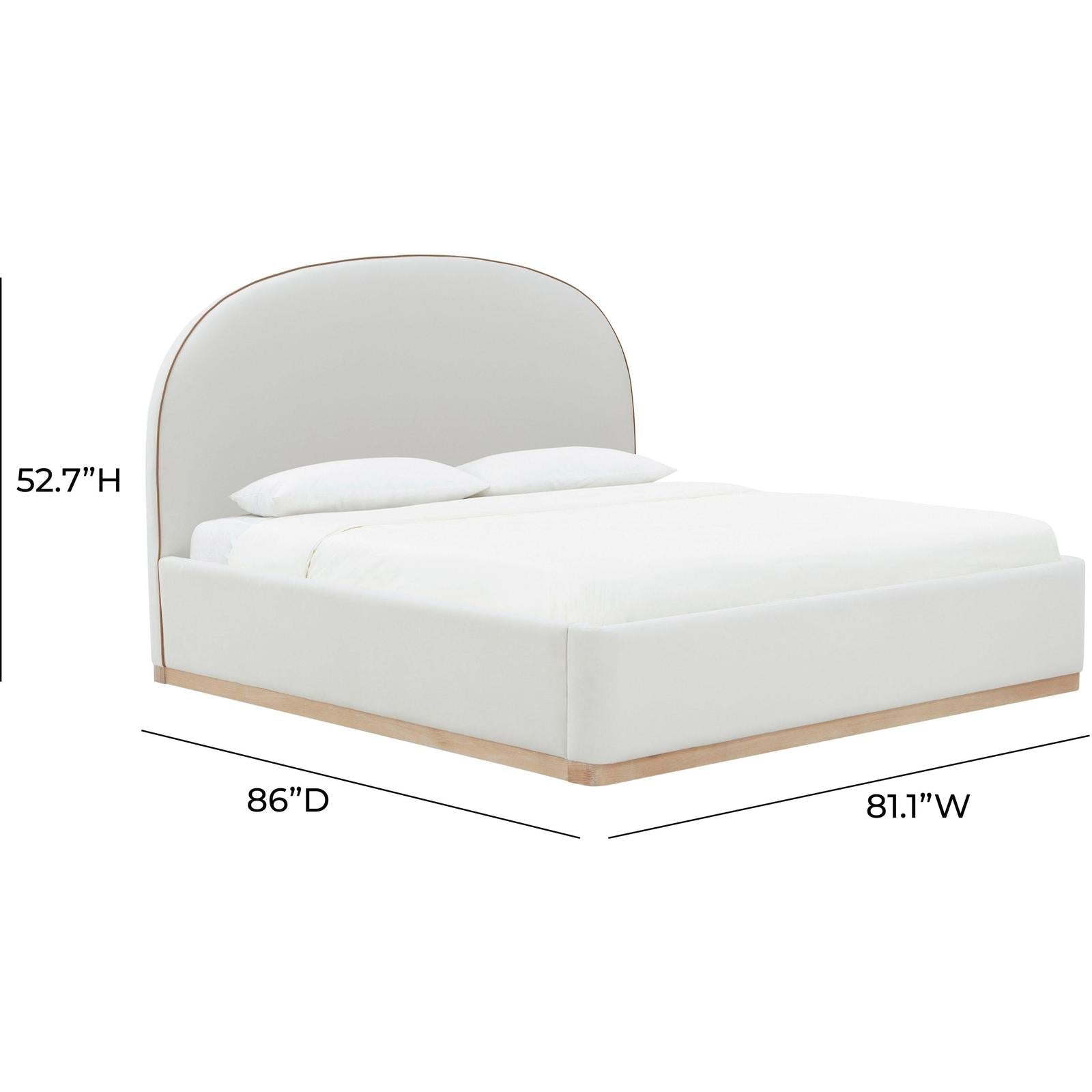 TOV Furniture Marlow Performance Velvet Bed