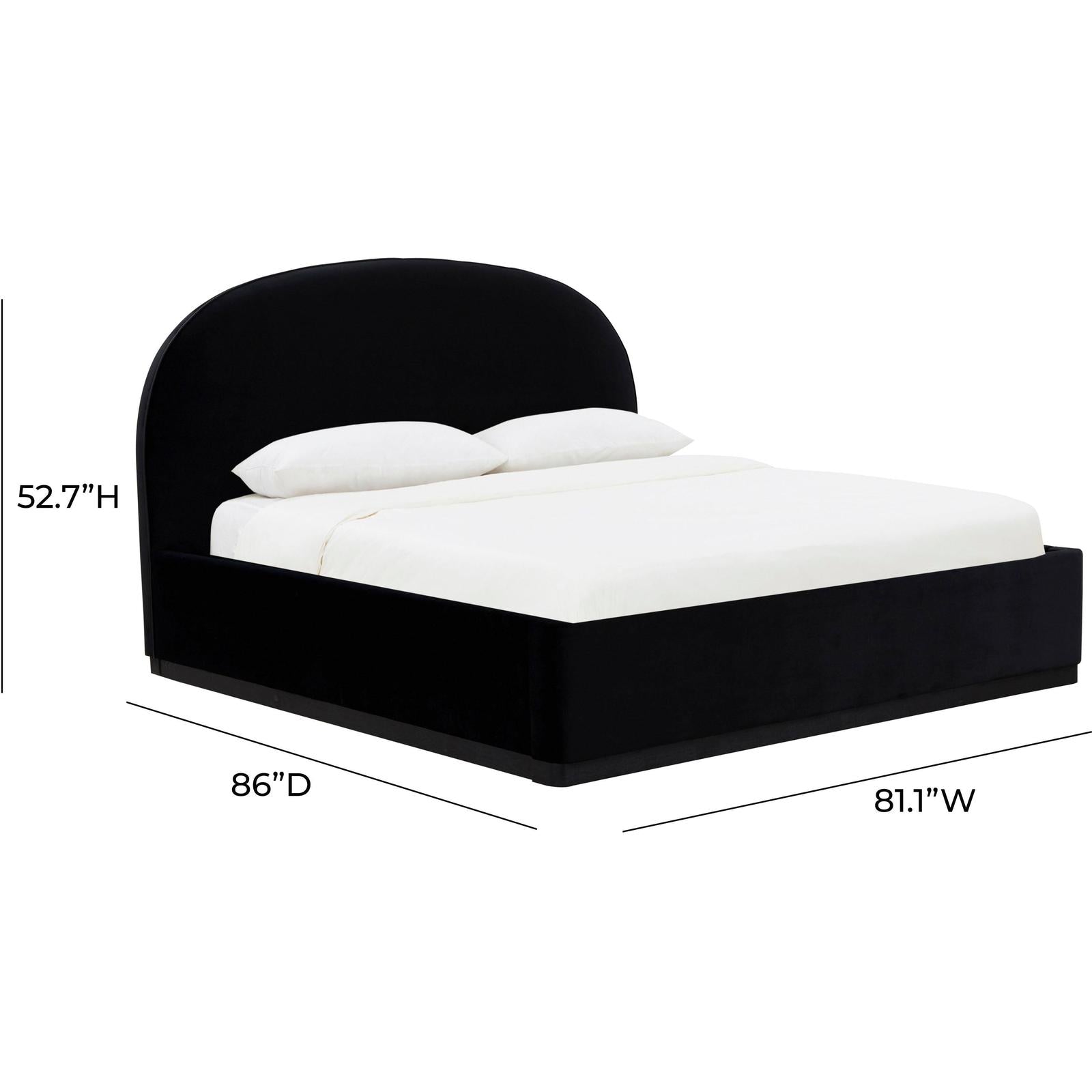 TOV Furniture Marlow Performance Velvet Bed