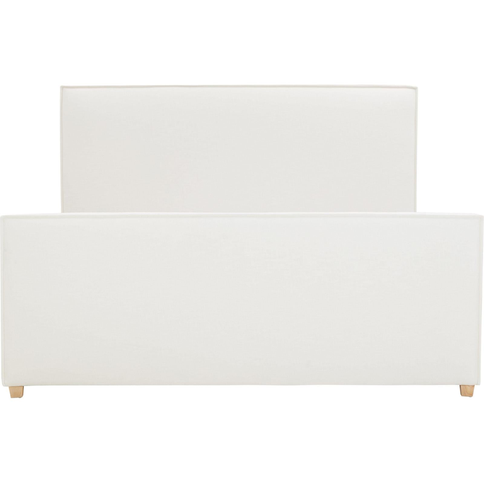 TOV Furniture Bristol Park Ivory Contract-Grade Fabric Upholstered Bed
