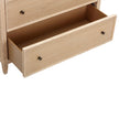 TOV Furniture Bristol Park Whitewashed Oak Wood 7-Drawer Chest