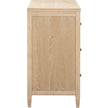 TOV Furniture Bristol Park Whitewashed Oak Wood Drawer Dresser