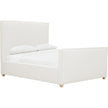 TOV Furniture Bristol Park Ivory Contract-Grade Fabric Upholstered Bed
