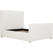 TOV Furniture Bristol Park Ivory Contract-Grade Fabric Upholstered Bed