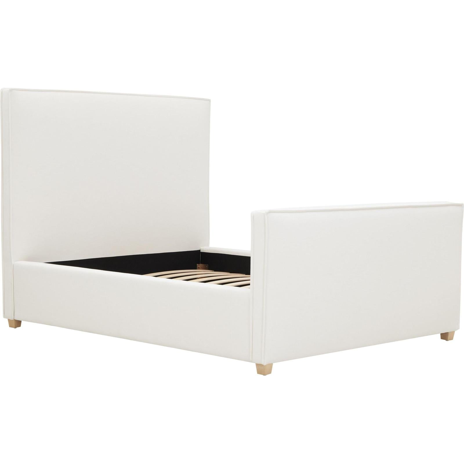 TOV Furniture Bristol Park Ivory Contract-Grade Fabric Upholstered Bed