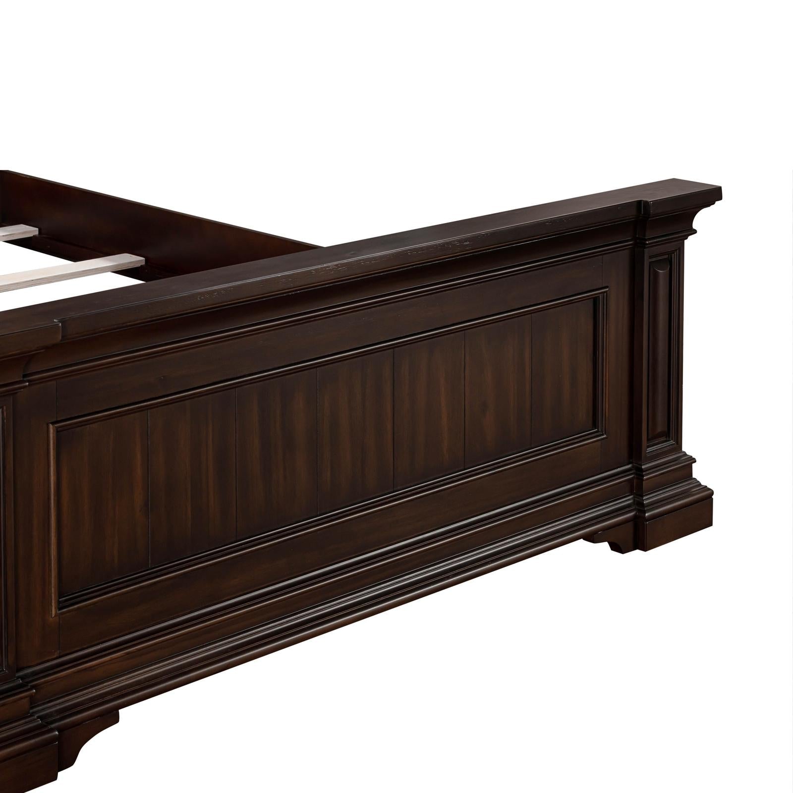 TOV Furniture Stamford Wooden Upholstered Bed