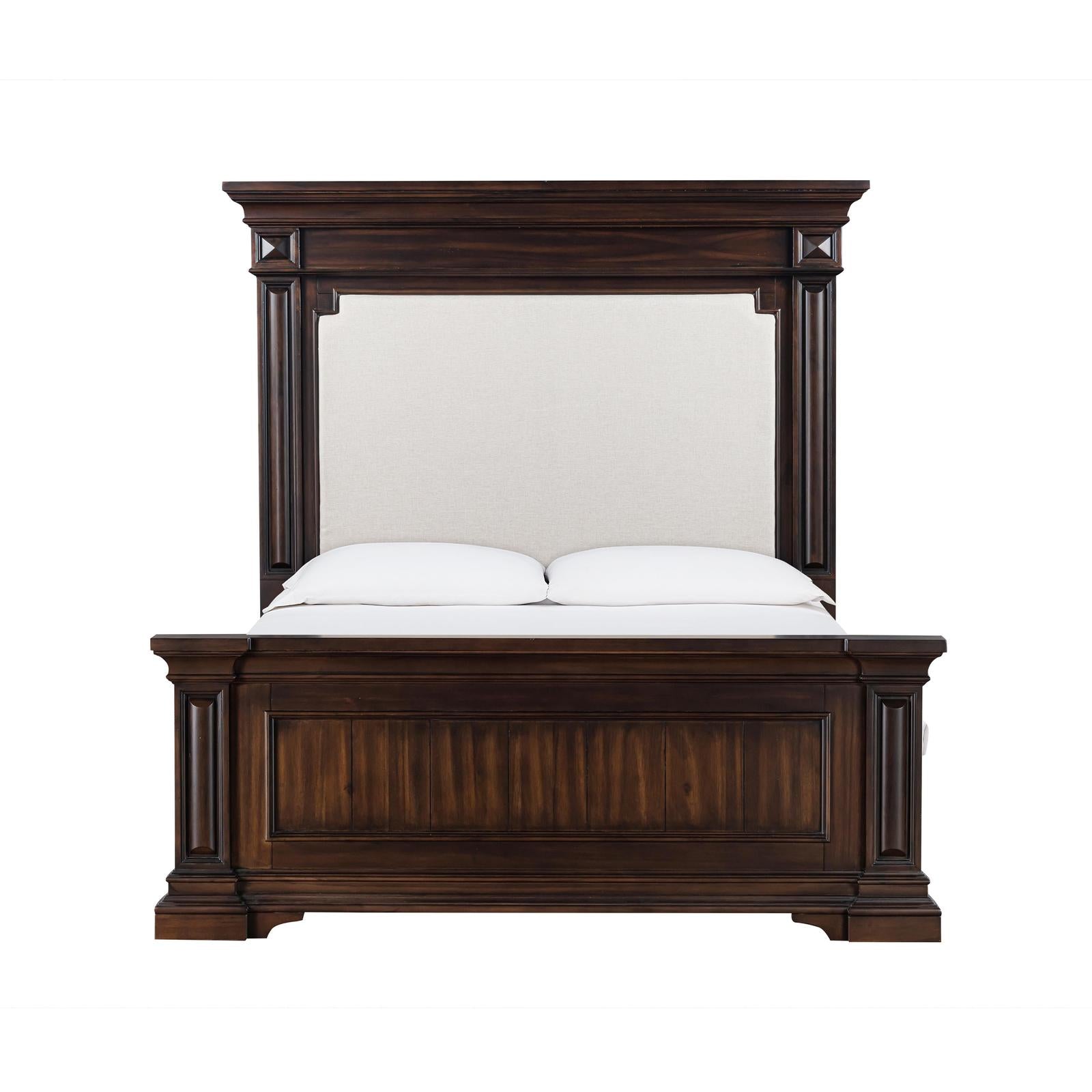 TOV Furniture Stamford Wooden Upholstered Bed