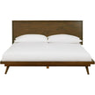 TOV Furniture Emery Walnut Wood Platform Bed