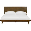 TOV Furniture Emery Walnut Wood Platform Bed