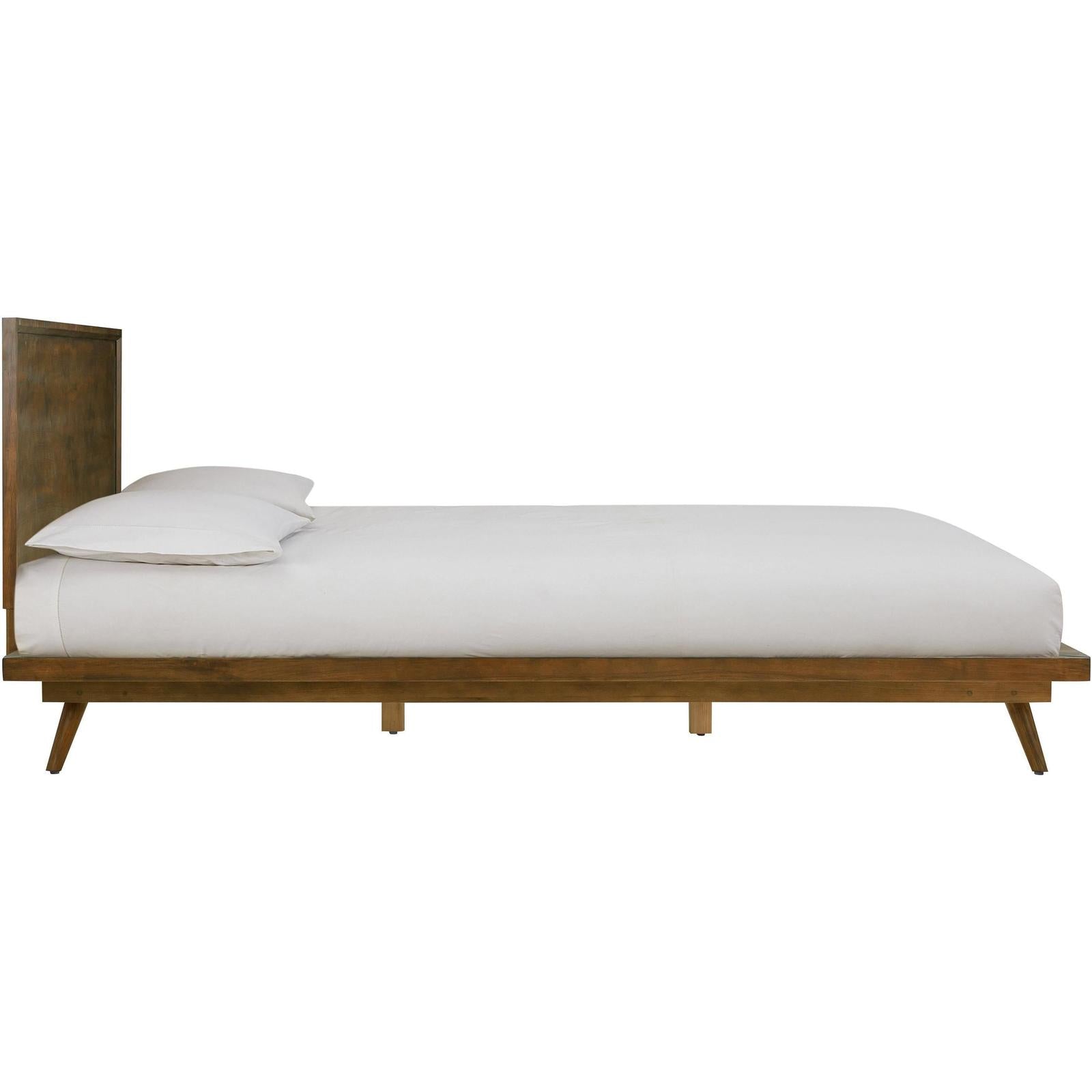 TOV Furniture Emery Walnut Wood Platform Bed