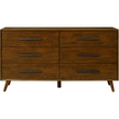 TOV Furniture Emery Walnut Drawer Dresser