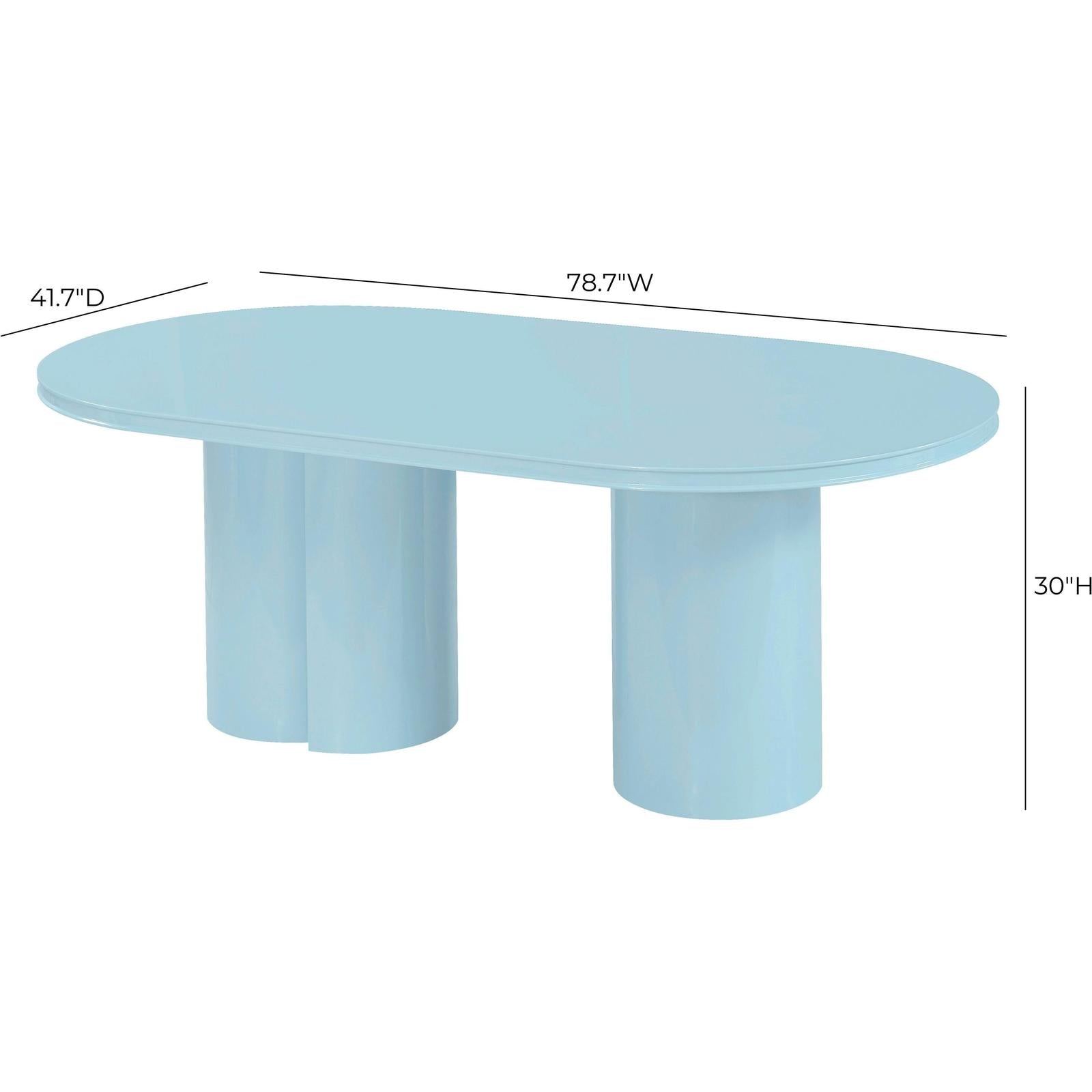 TOV Furniture Elora Lacquer Dining Table