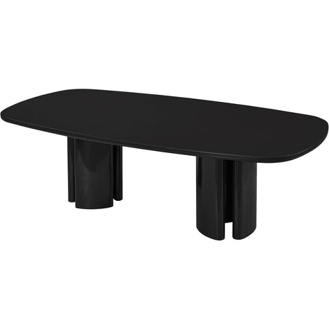 TOV Furniture Zola Lacquer Oval Dining Table