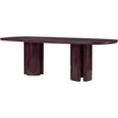 TOV Furniture Zola Lacquer Oval Dining Table