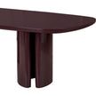 TOV Furniture Zola Lacquer Oval Dining Table