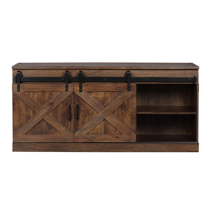 TOV Furniture Dawson Rustic Brown Console