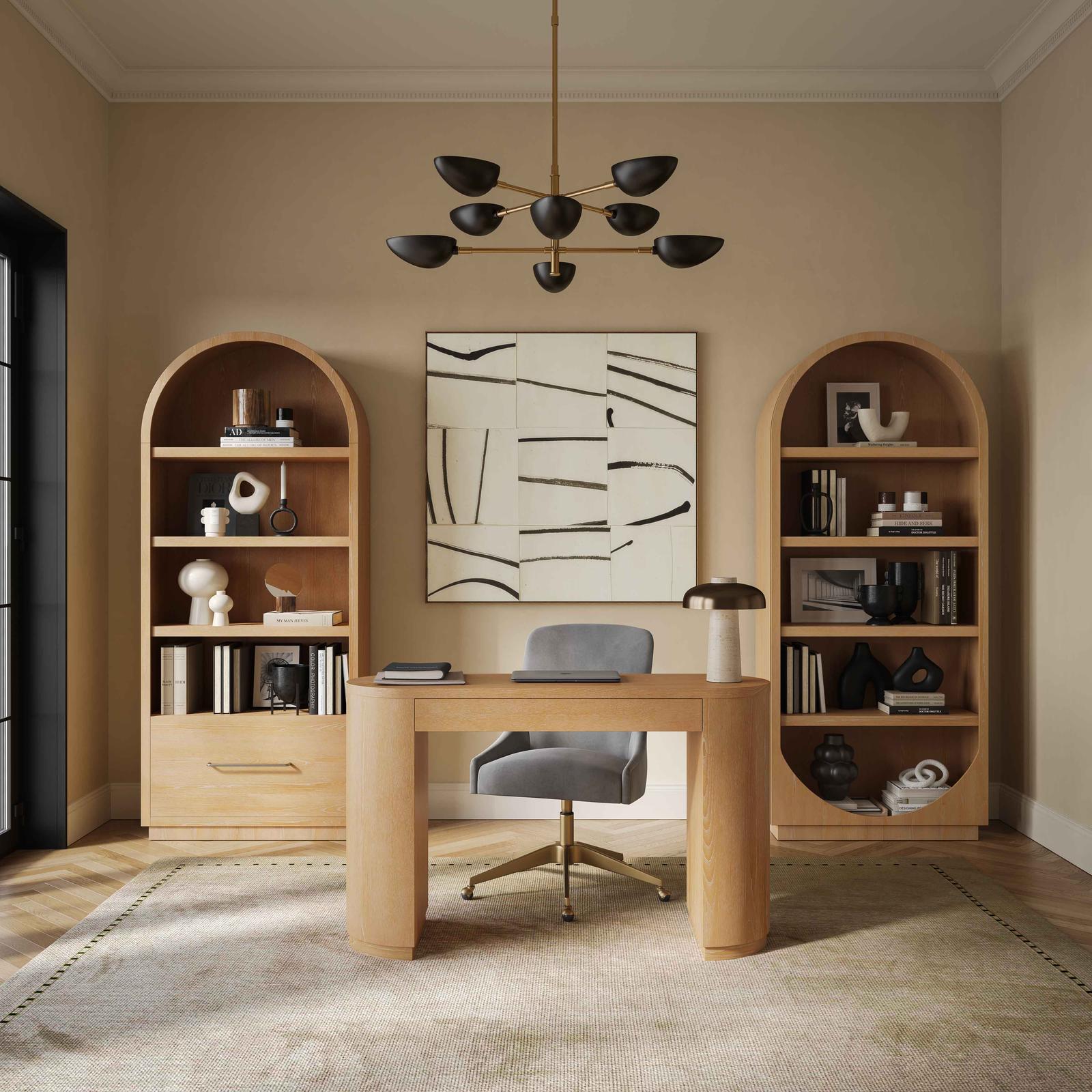 TOV Furniture Marlow Wood Drawer Writing Desk