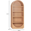 TOV Furniture Marlow Wood Bookcase