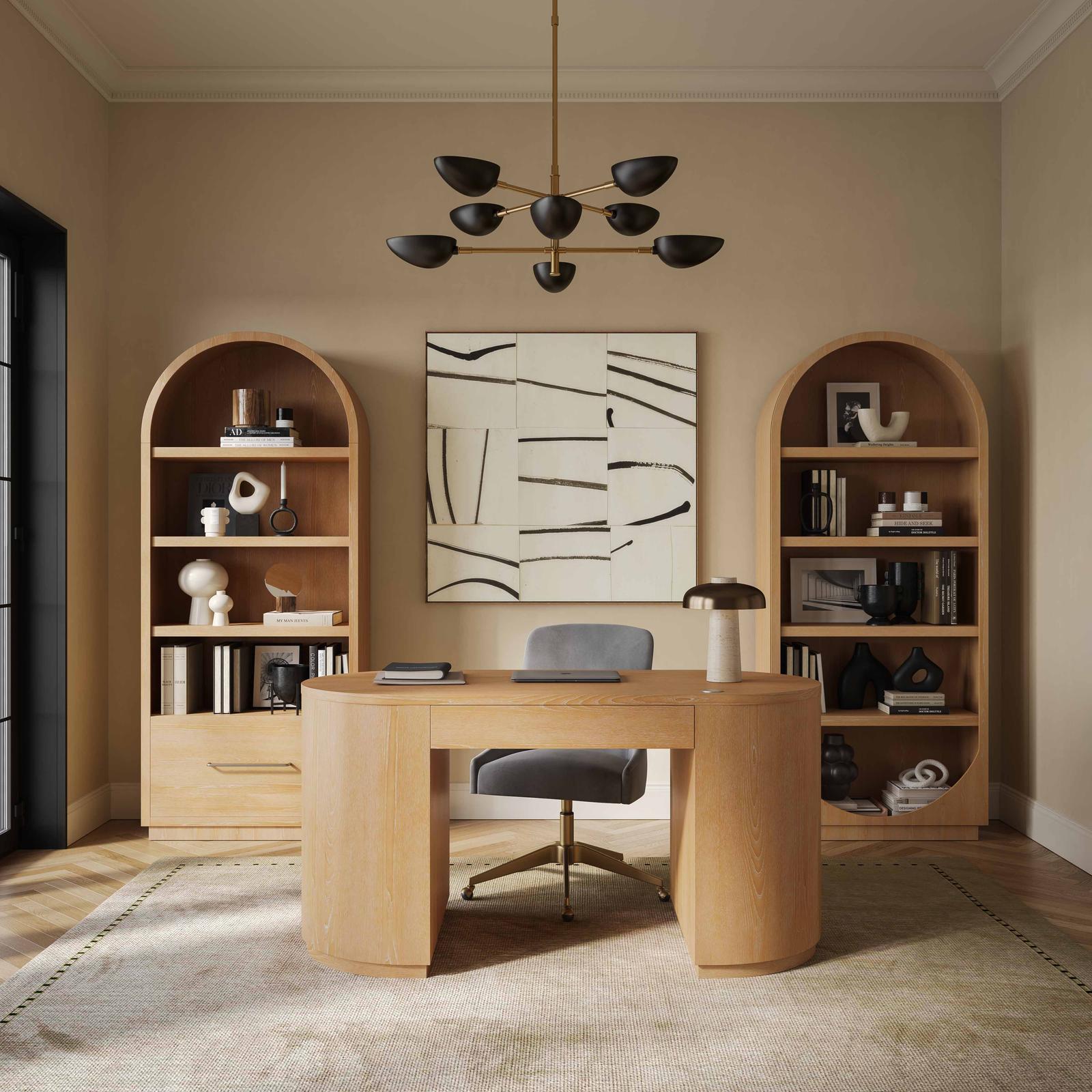 TOV Furniture Marlow Wood Bookcase