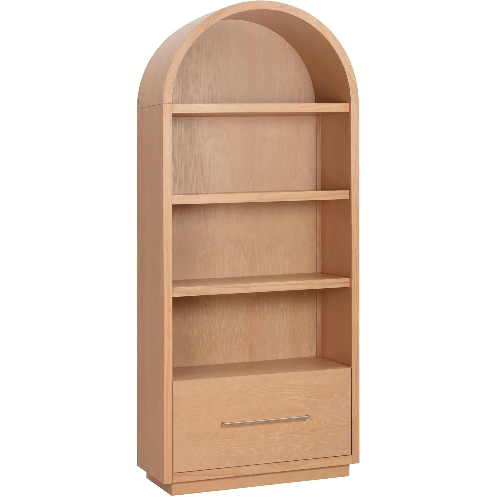 TOV Furniture Marlow Wood Bookcase With File Drawer