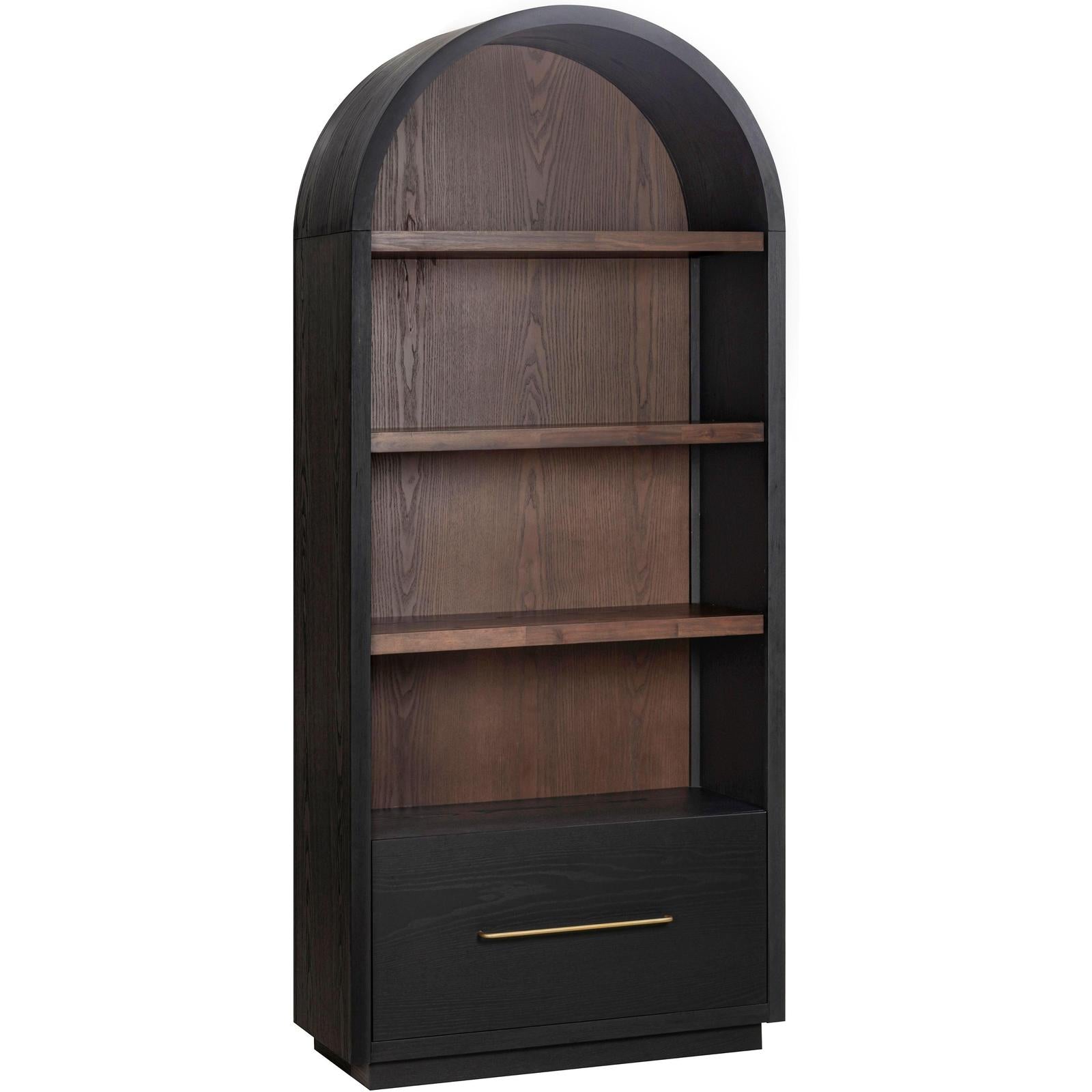 TOV Furniture Marlow Wood Bookcase With File Drawer