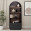 TOV Furniture Marlow Wood Bookcase With File Drawer