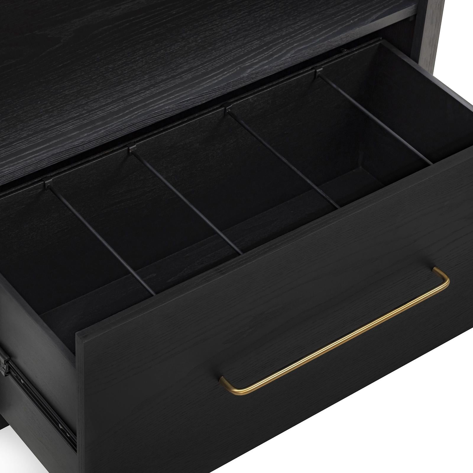 TOV Furniture Marlow Wood Bookcase With File Drawer