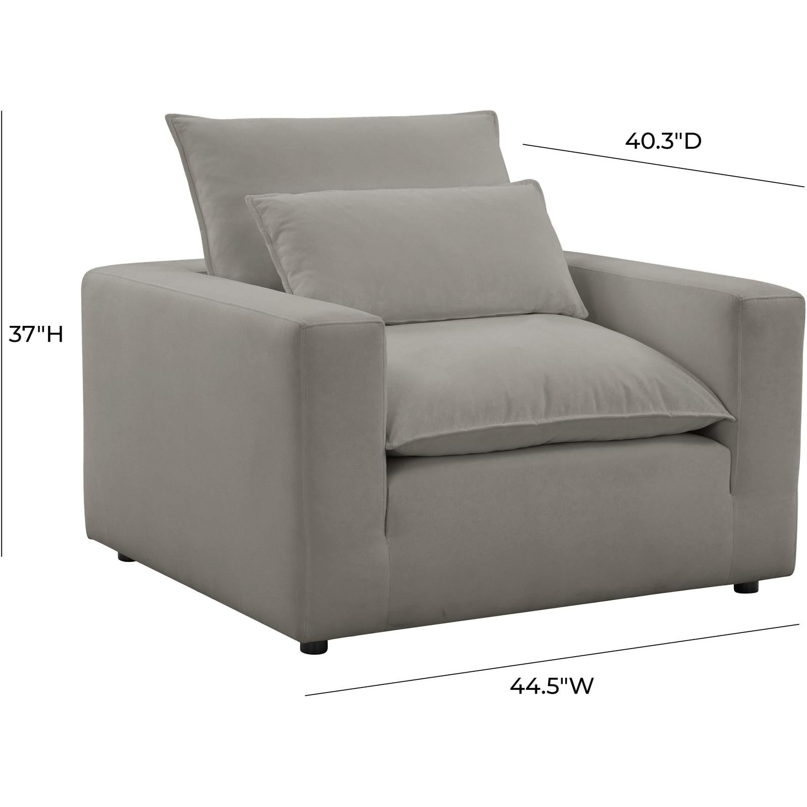 TOV Furniture Cali Performance Fabric Armchair