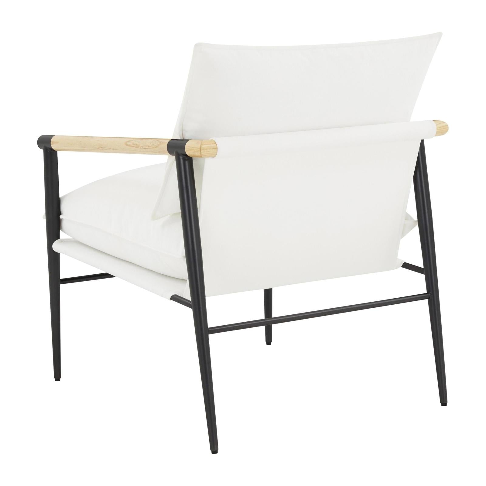 TOV Furniture Cali Pearl Performance Fabric Accent Chair
