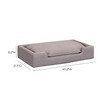 TOV Furniture Cali Performance Fabric Modular Pet Bed