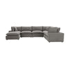 TOV Furniture Cali 7-Piece Performance Fabric Modular Large Chaise Sectional