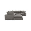 TOV Furniture Cali 7-Piece Performance Fabric Modular Large Chaise Sectional