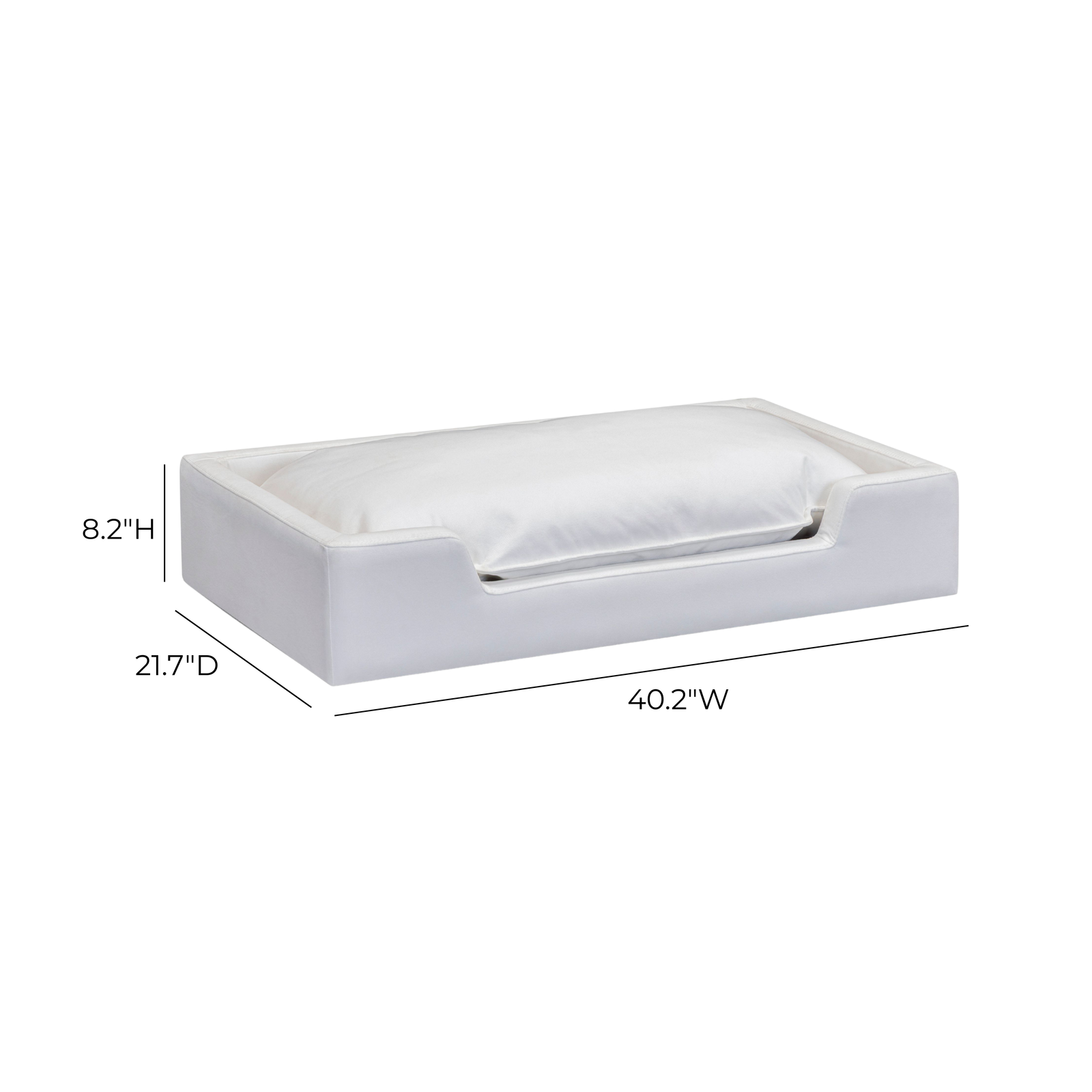 TOV Furniture Cali Performance Fabric Modular Pet Bed