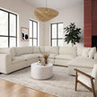TOV Furniture Cali 7-Piece Performance Fabric Modular Large Chaise Sectional