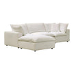 TOV Furniture Cali Performance Fabric Ottoman