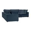 TOV Furniture Cali 5-Piece Performance Fabric Modular L-Sectional