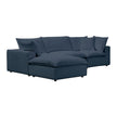 TOV Furniture Cali Performance Fabric Ottoman