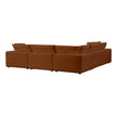 TOV Furniture Cali 5-Piece Performance Fabric Modular L-Sectional