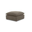 TOV Furniture Cali Chocolate Brown Performance Velvet Ottoman