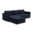 TOV Furniture Willow 4-Piece Performance Velvet Modular Sectional